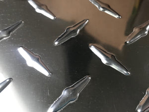#10 Mill Diamond Plate Aluminum